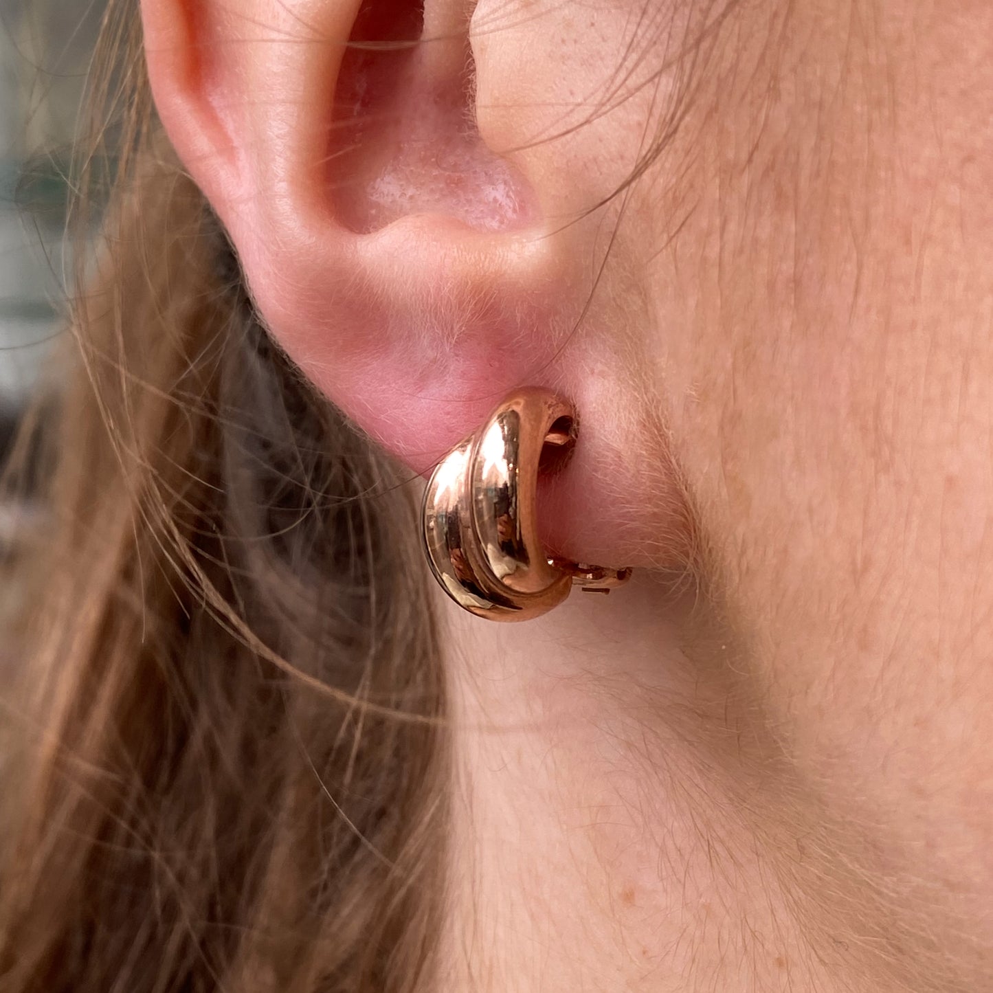 Clip on Earrings - Rose - John Ross Jewellers