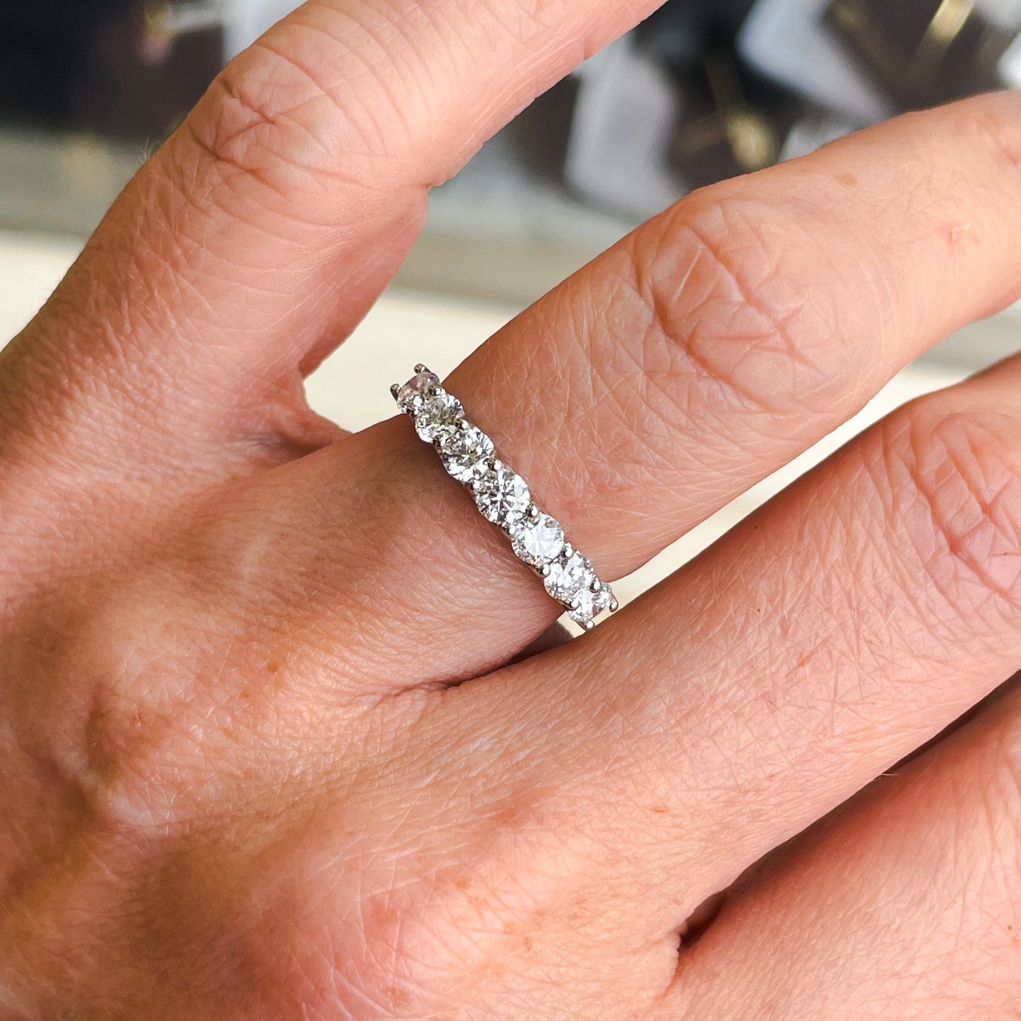 18ct Gold Diamond Eternity Ring | 1.00ct - John Ross Jewellers