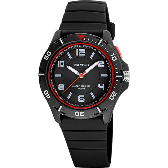 Q&Q Calypso Kids Black Watch - John Ross Jewellers
