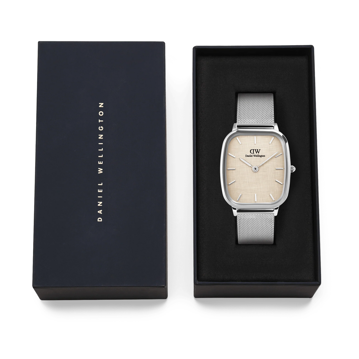Daniel Wellington Marlon Sterling Linen | Silver - John Ross Jewellers