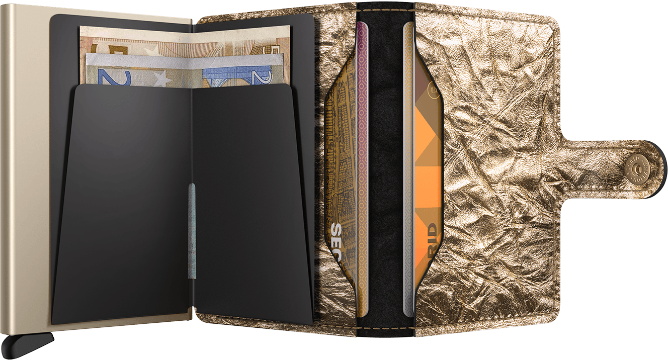 SECRID Miniwallet Crunch Gold - John Ross Jewellers
