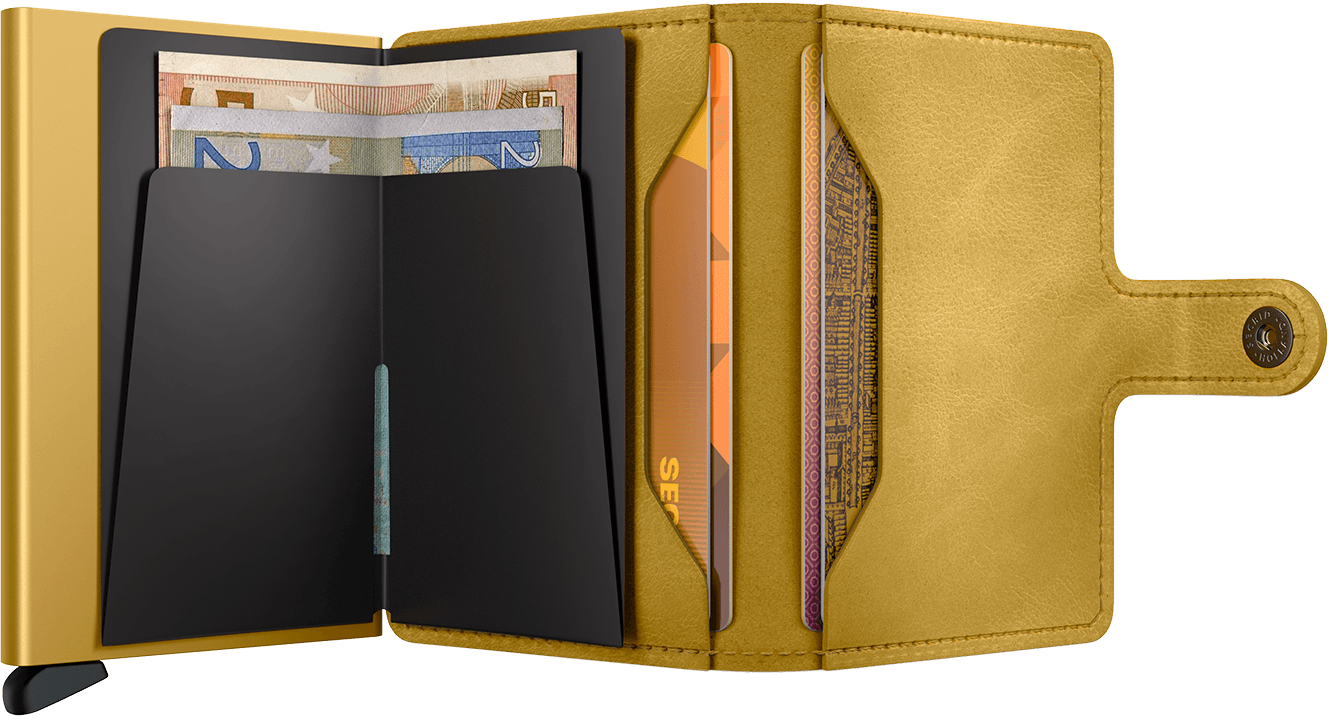 SECRID Miniwallet Vintage Yellow - John Ross Jewellers