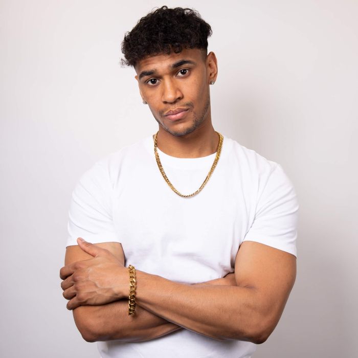 Fred Bennett Gold Plated Chunky Curb Bracelet - John Ross Jewellers