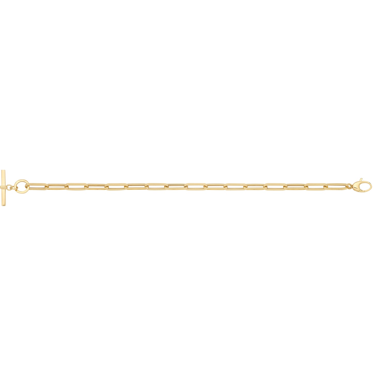 9ct Gold T-Bar Bracelet