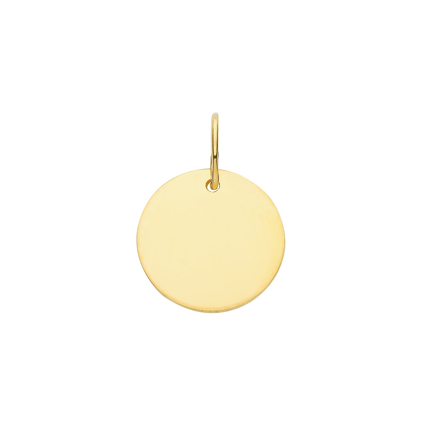 9ct Gold Disc Necklace - John Ross Jewellers