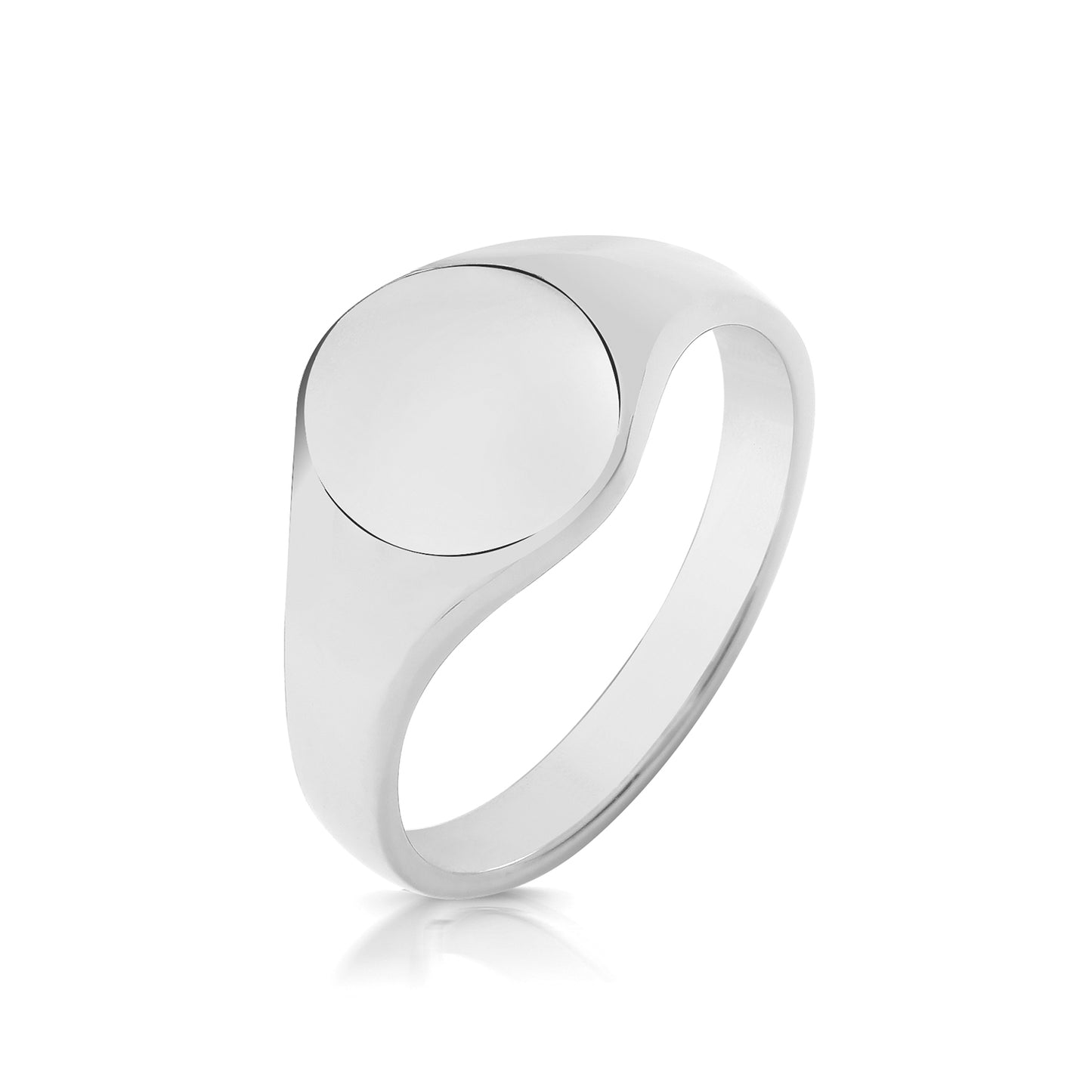 Silver Oval Signet Ring - John Ross Jewellers