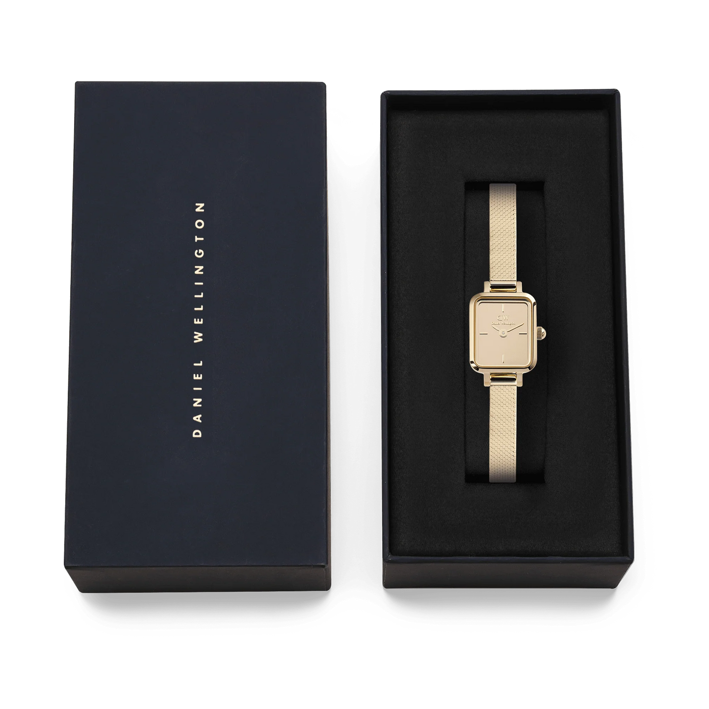 Daniel Wellington Quadro Mini Reflection | Gold - John Ross Jewellers