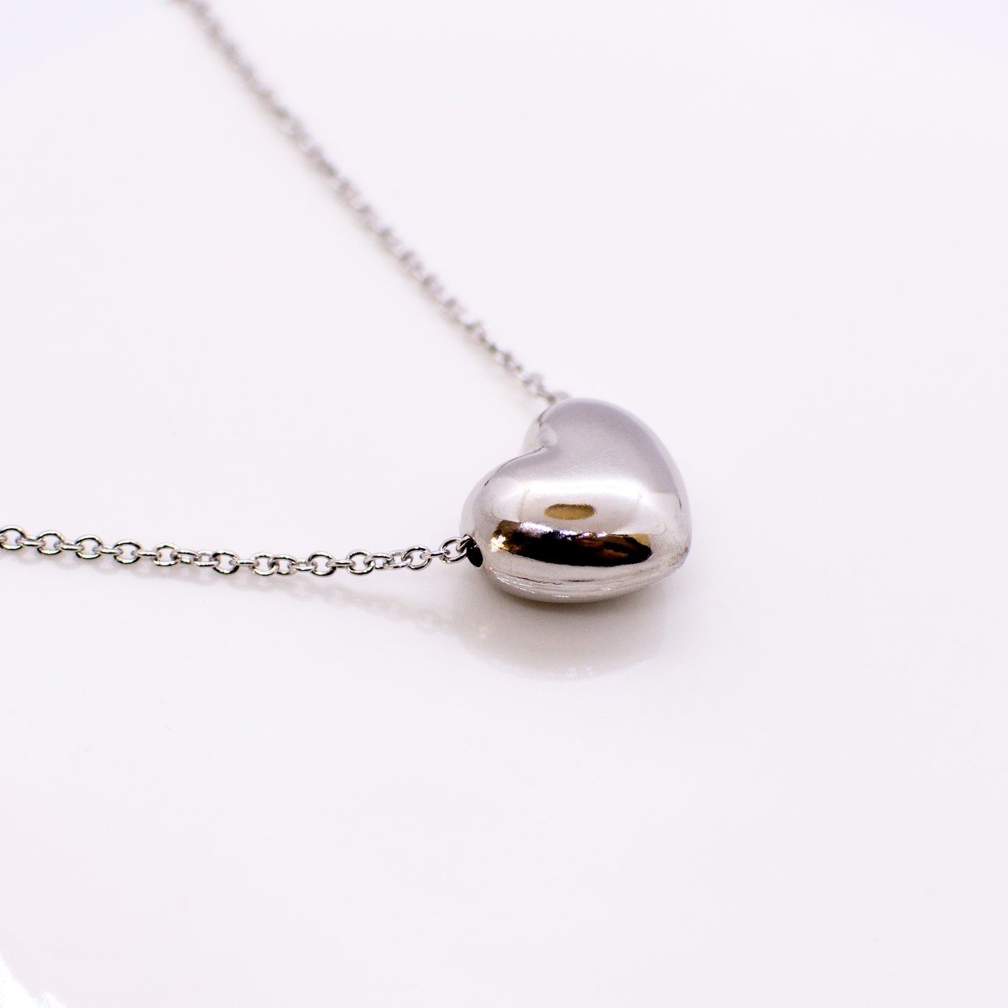 Silver Heart Necklace - John Ross Jewellers