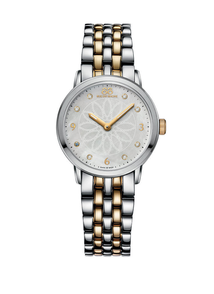 88 Rue du Rhone Double Origin Diamonds Yellow Steel John