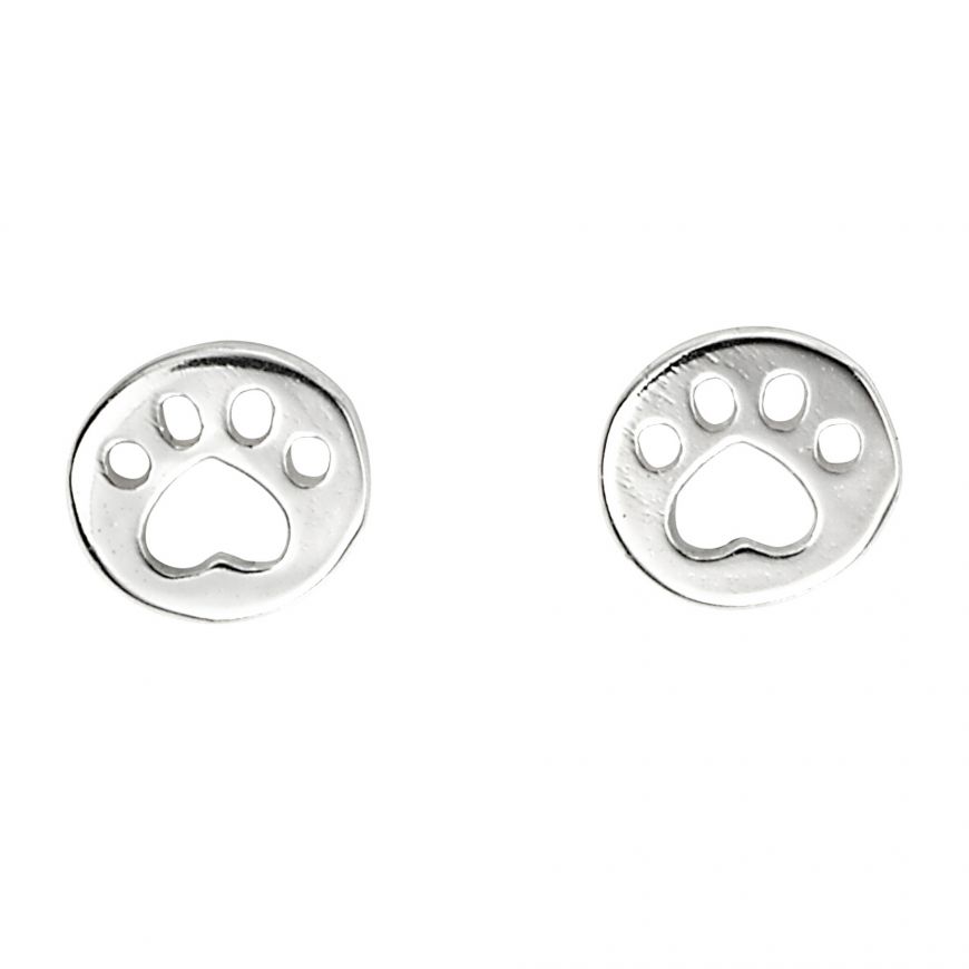 Pretty Paw Stud Earrings - John Ross Jewellers