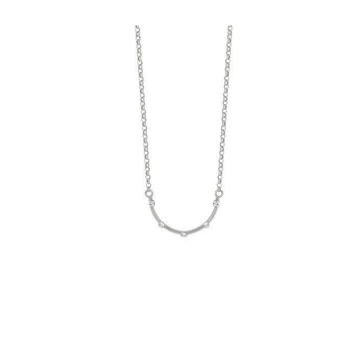 Victoria Cruz Iris Semi Circle Necklace - John Ross Jewellers