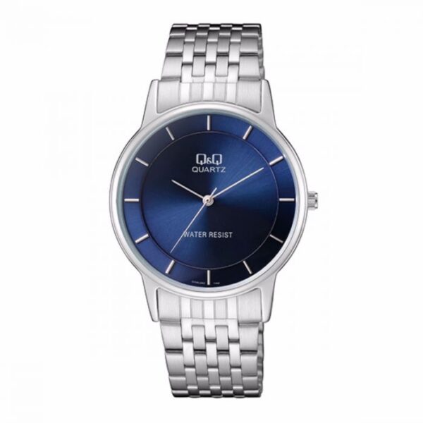 Q&Q Gents Silver Multi Link Watch - John Ross Jewellers