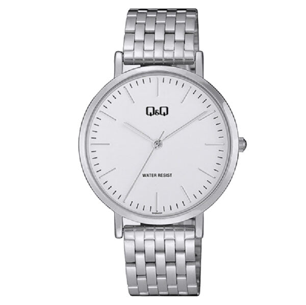 Q&Q Gents Silver Multi Link Watch - John Ross Jewellers