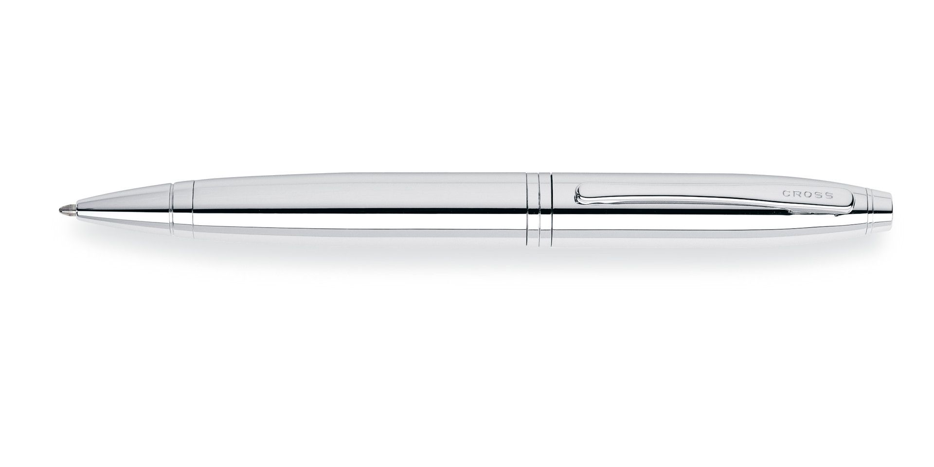 Cross Calais Polished Chrome Ballpoint Pen John Ross Jewellers