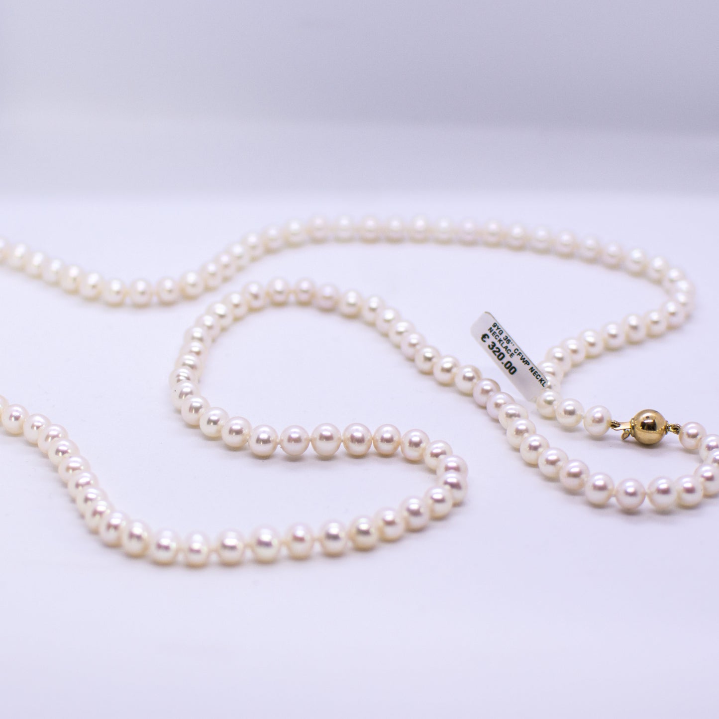Cultured Freshwater Pearl Necklace - Long - John Ross Jewellers