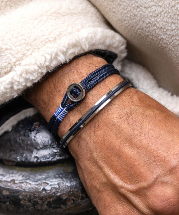 PIG & HEN Don Dino Navy | Silver - John Ross Jewellers