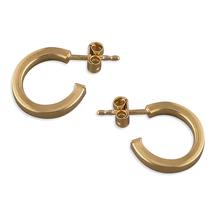 SUNSHINE Small Classic Hoop Earrings - John Ross Jewellers