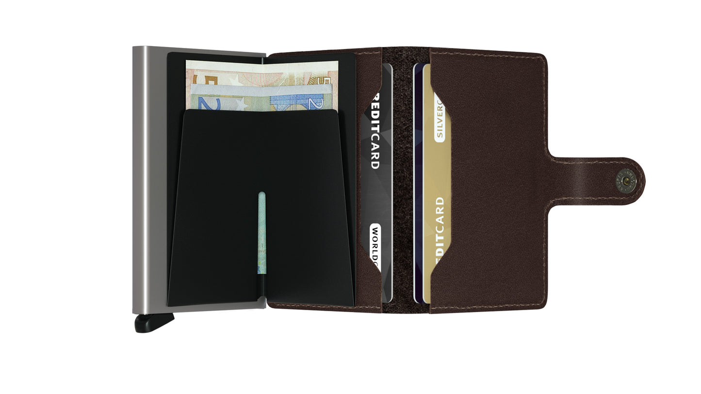 SECRID Miniwallet Original Brown - John Ross Jewellers
