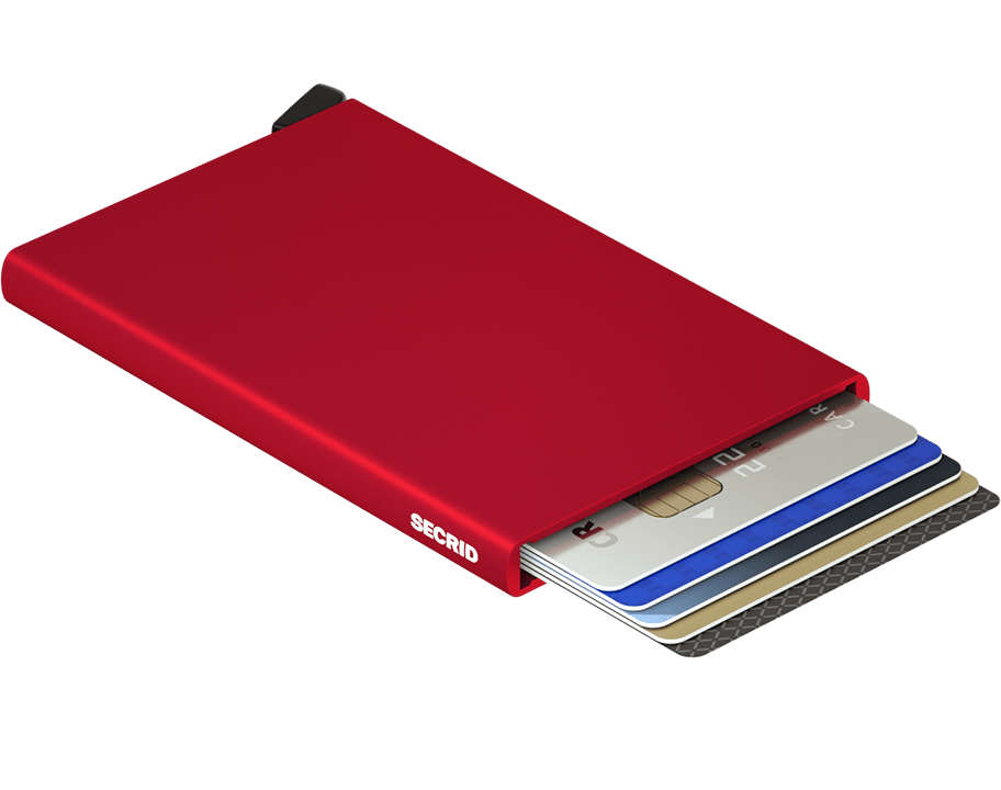 SECRID Cardprotector Red - John Ross Jewellers