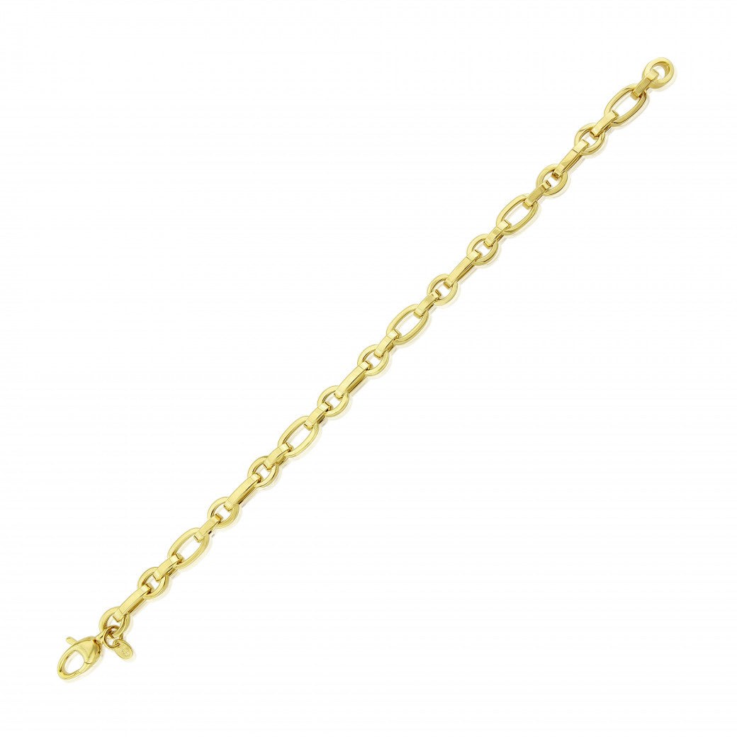9ct Gold Chunky Link Bracelet - John Ross Jewellers