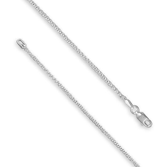 Silver Spiga Chain - John Ross Jewellers
