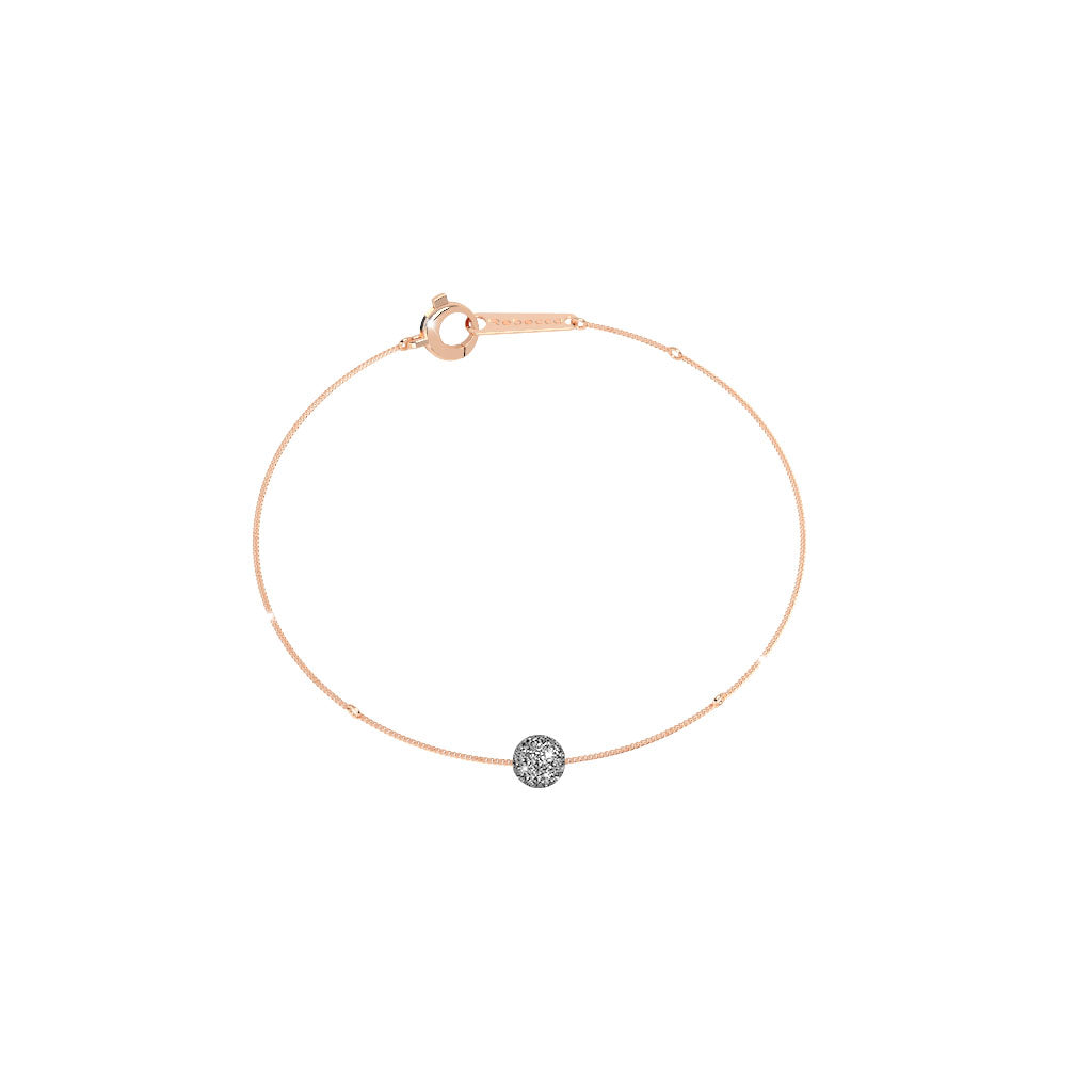 REBECCA Jolie Rose Gold Bracelet With Diamond Powder - John Ross Jewellers