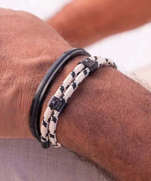 PIG & HEN Little Lewis DBL Ivory - Black | Black - John Ross Jewellers