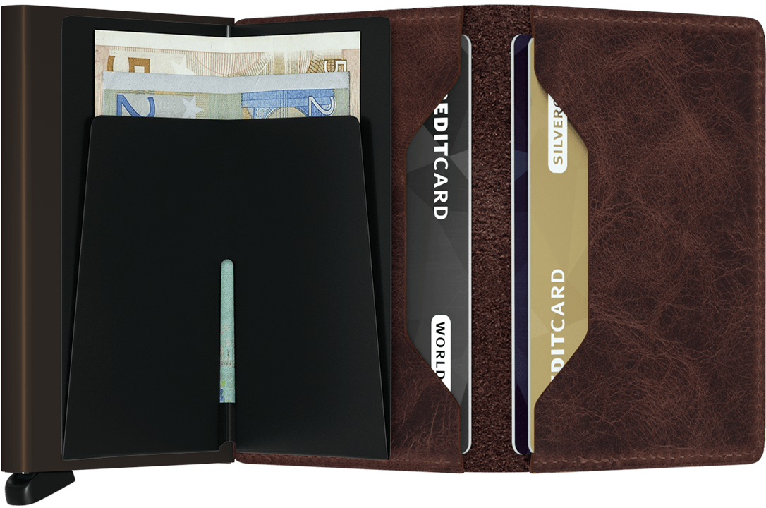 SECRID Slimwallet Vintage Chocolate - John Ross Jewellers