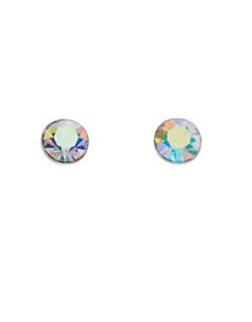 Iridescent Round Stud Earrings - John Ross Jewellers