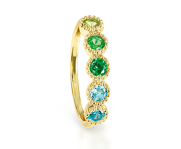 Sunshine Cool Rainbow Ring - John Ross Jewellers