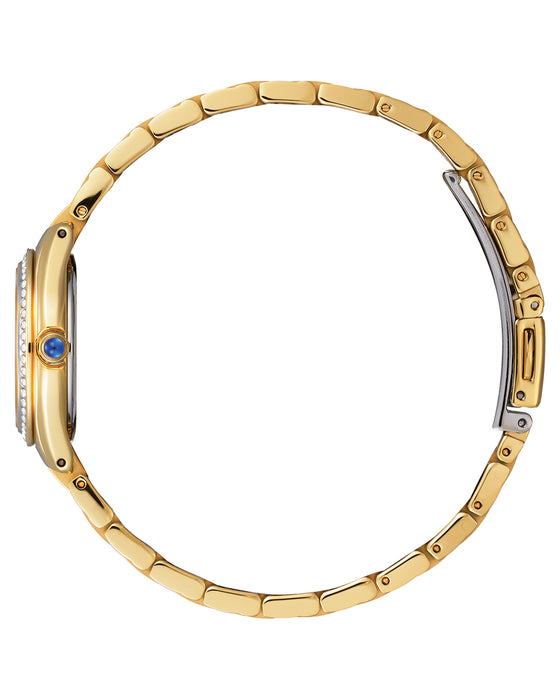Citizen Silhouette Crystal Gold Ecodrive Ladies Watch - John Ross Jewellers