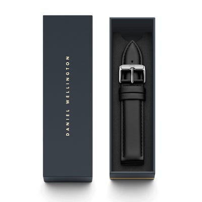 Daniel Wellington Strap Classic 20mm Sheffield Silver - John Ross Jewellers