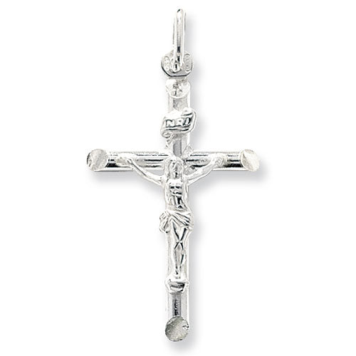 Silver Crucifix Necklace - Medium - John Ross Jewellers