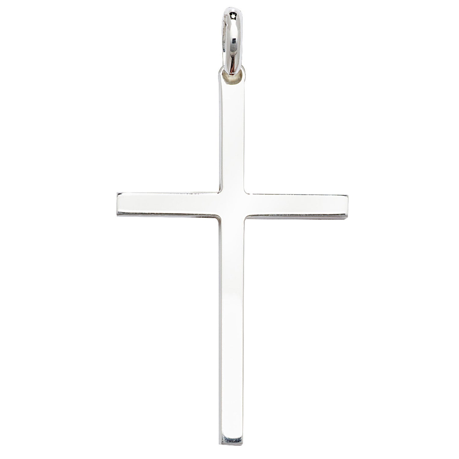 Sterling Silver Classic Cross Necklace