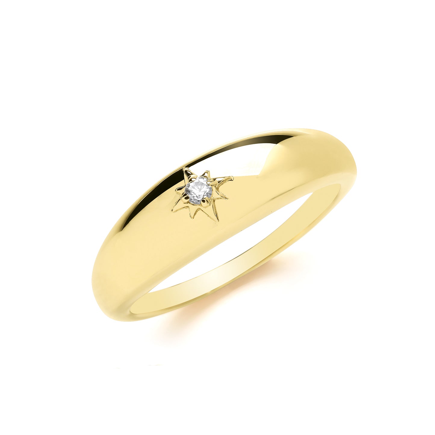 Sunshine Star Dome Ring - John Ross Jewellers