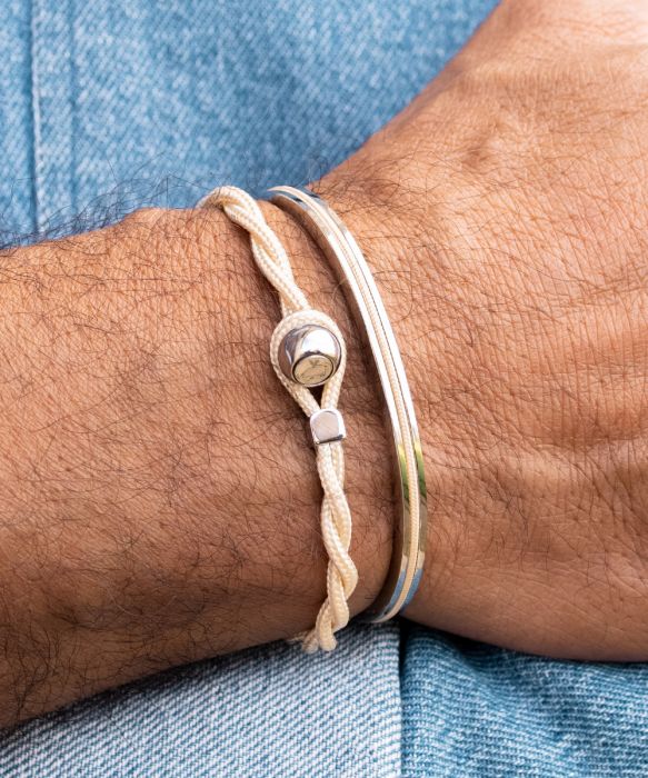 PIG & HEN Easy Ed Ivory | Silver - John Ross Jewellers