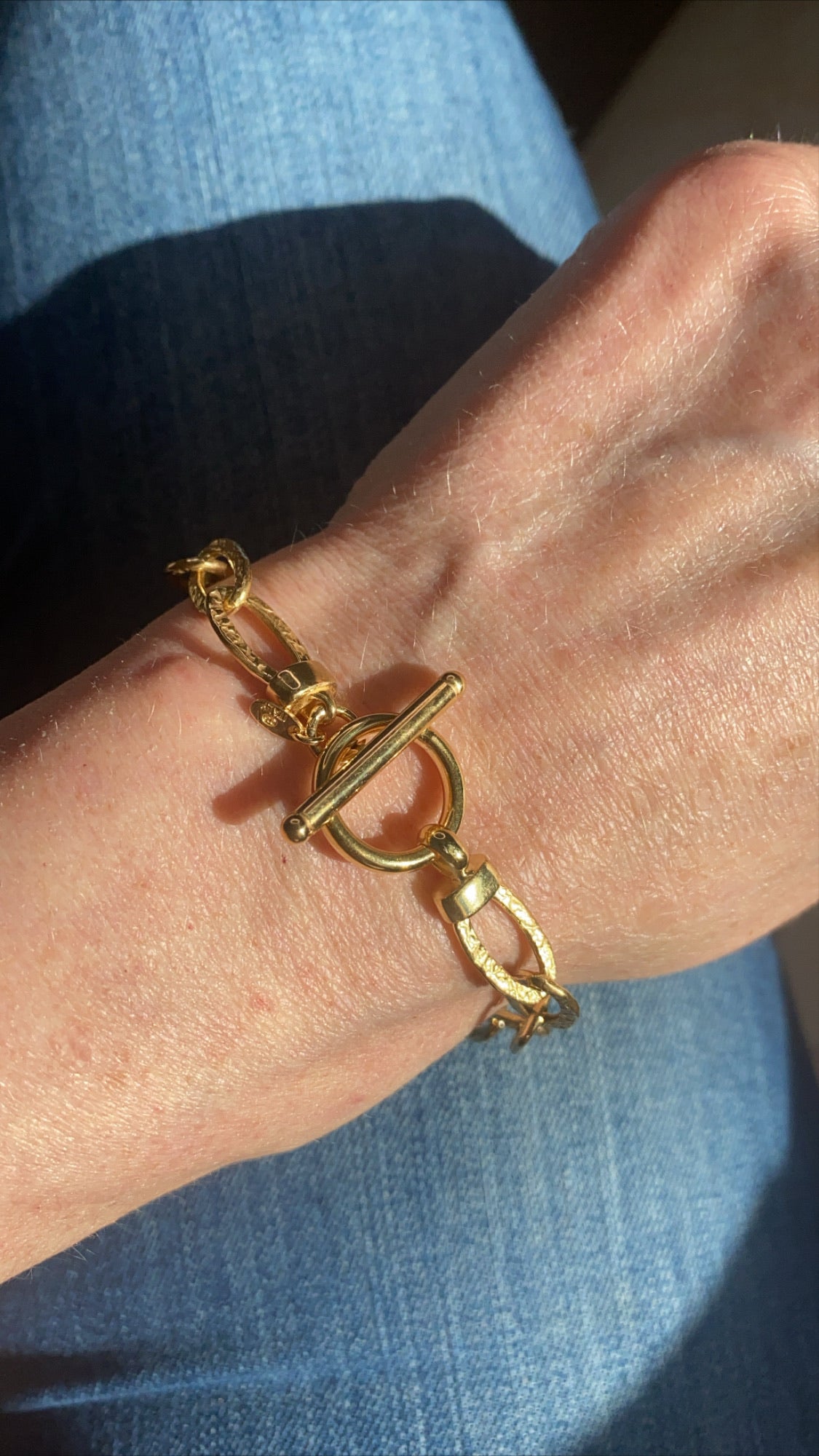 Sunshine Chunky T-Bar Bracelet - John Ross Jewellers