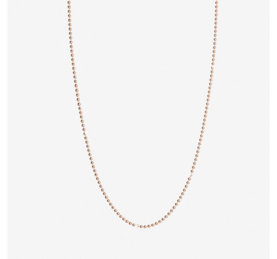REBECCA MyWorld Chain - Rose Bead|44cm - John Ross Jewellers