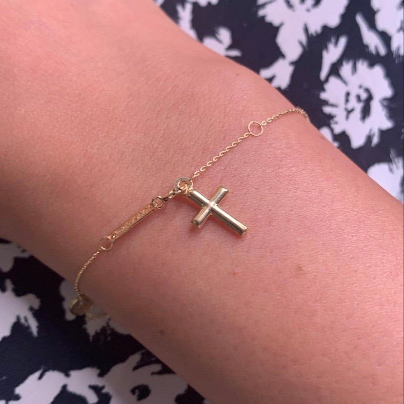 9ct Gold Rosary Bracelet - John Ross Jewellers