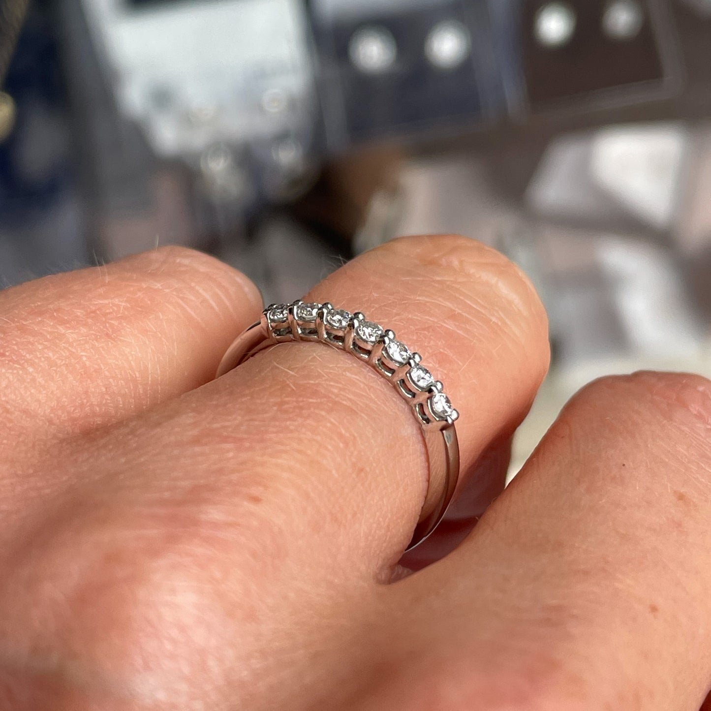 Platinum Diamond Eternity Ring - John Ross Jewellers
