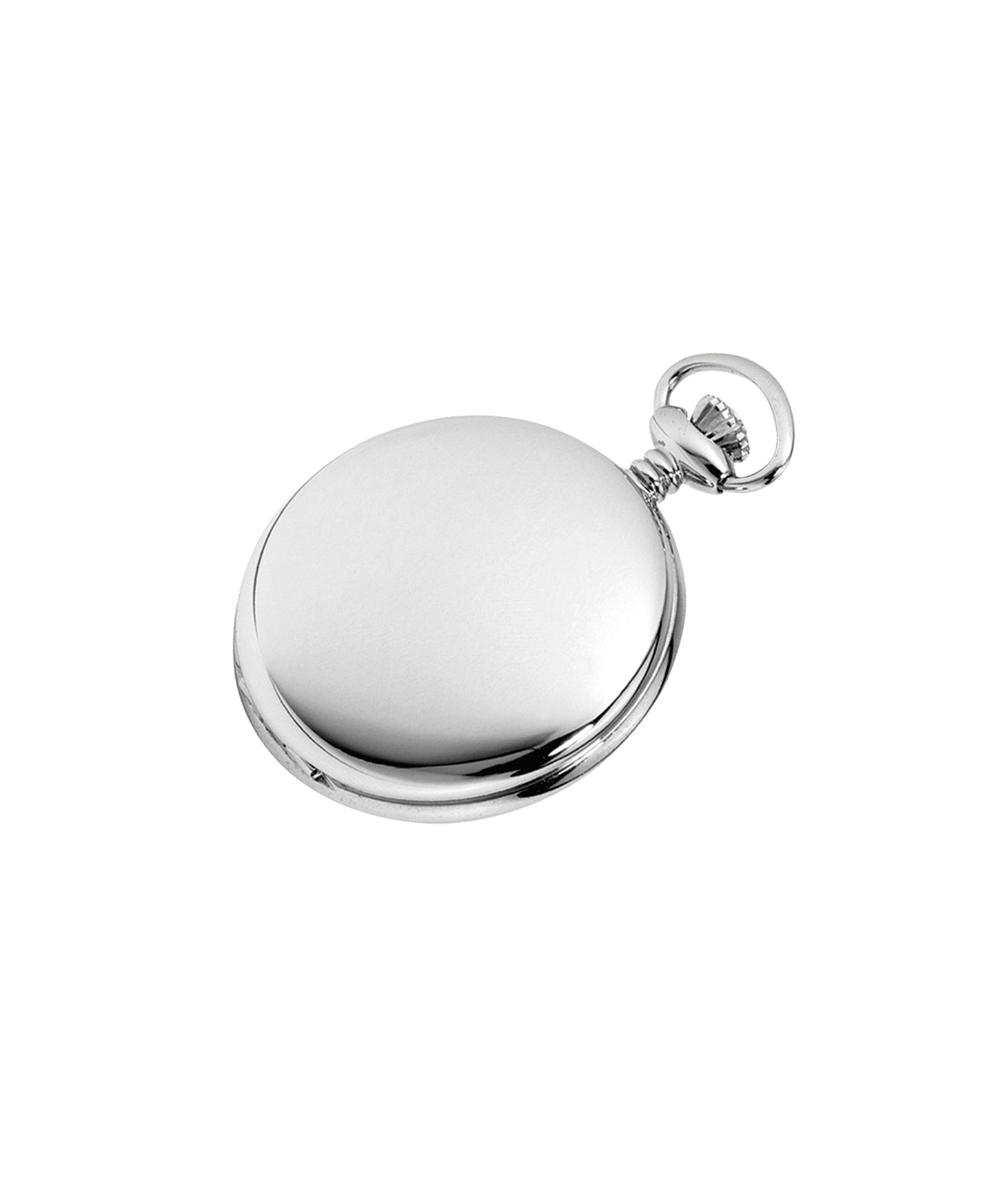 Woodford Sterling Silver Skeleton Pocket Watch W Albert Chain - John Ross Jewellers