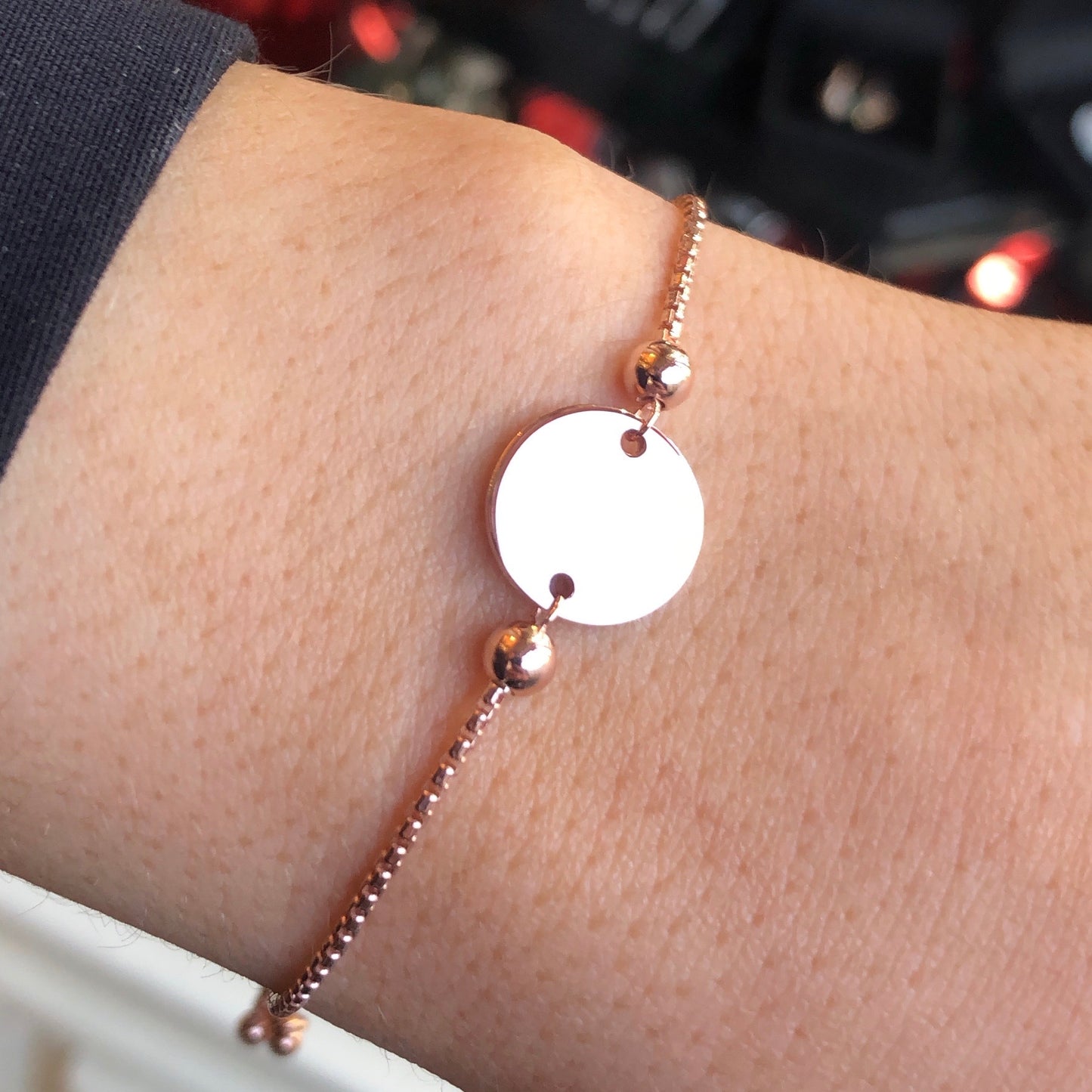 Sunshine Identity Bracelet - Rose Round - John Ross Jewellers