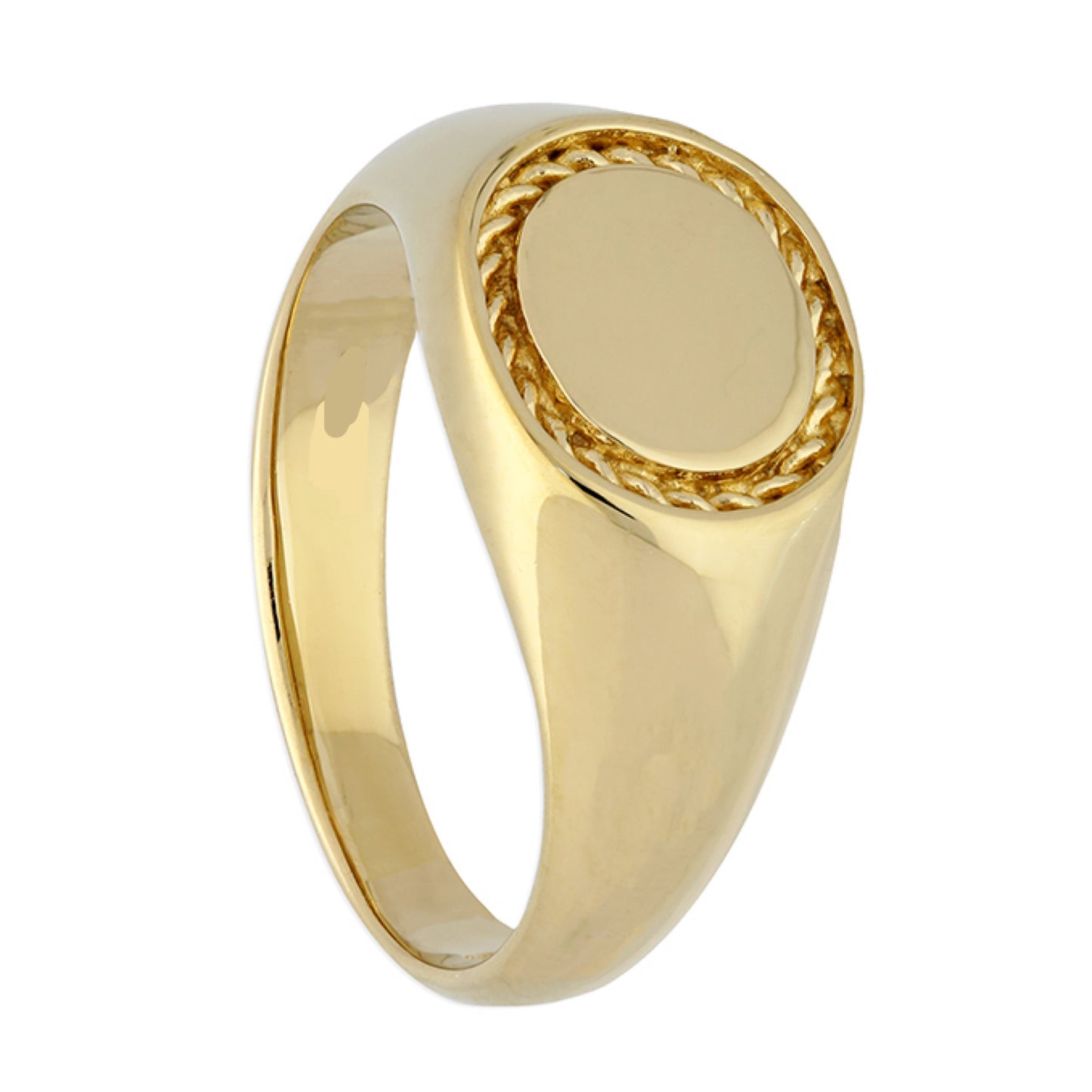 Sunshine Braided Signet Ring - John Ross Jewellers
