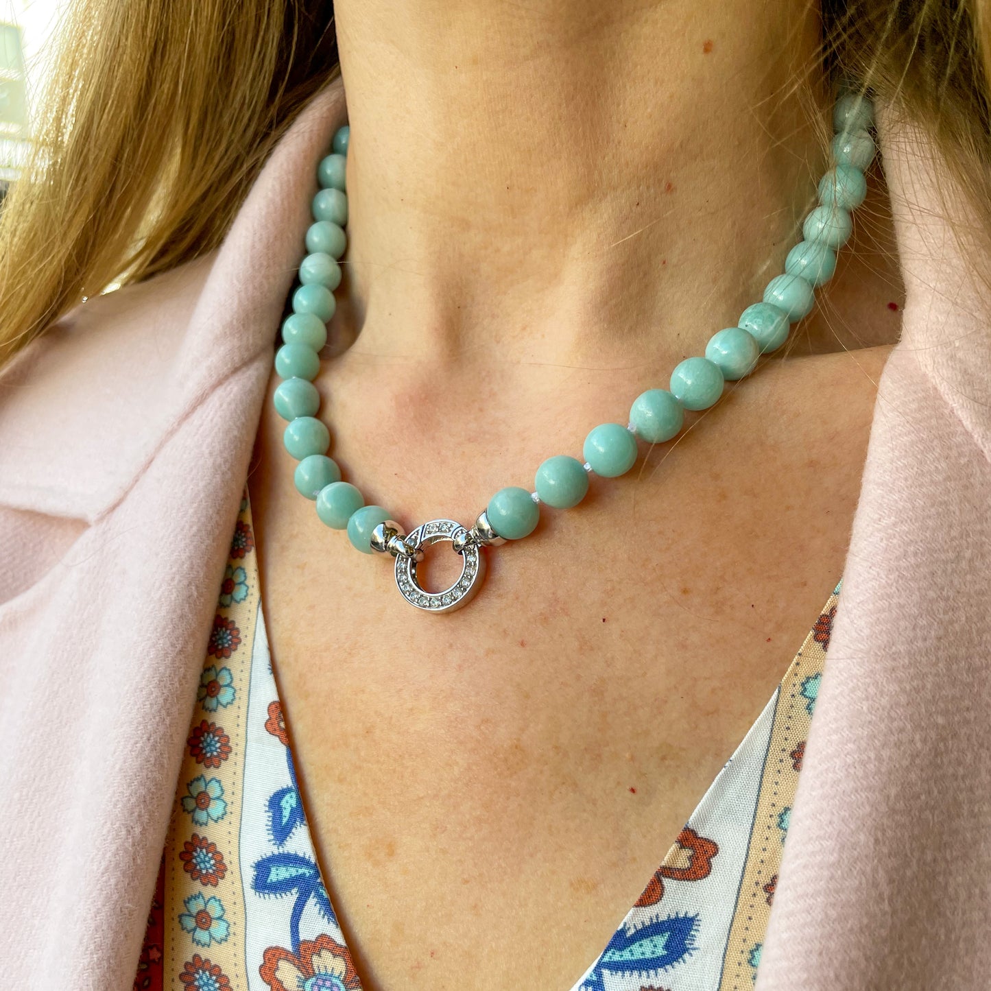 Amazonite Necklace - John Ross Jewellers