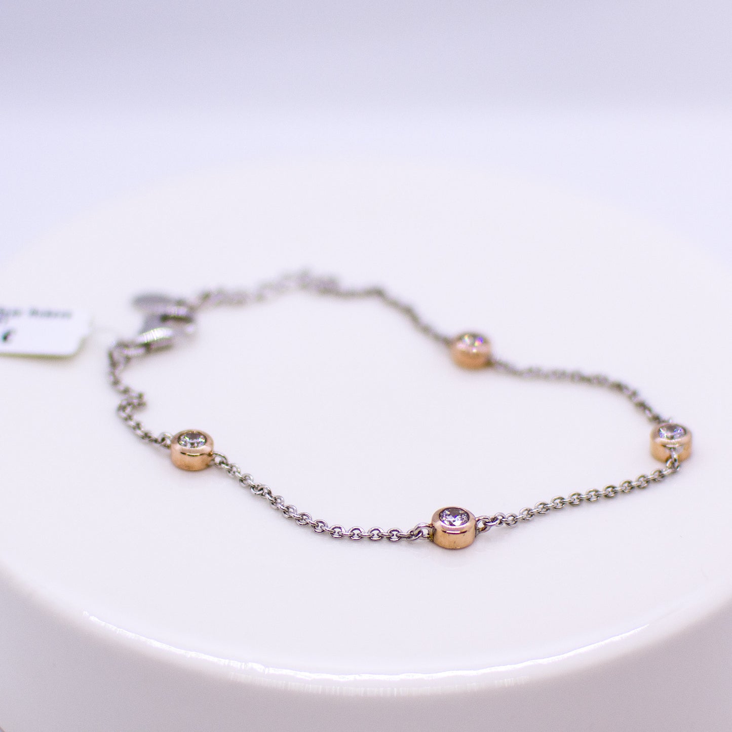 Sunshine CZ Bracelet - Rosé - John Ross Jewellers