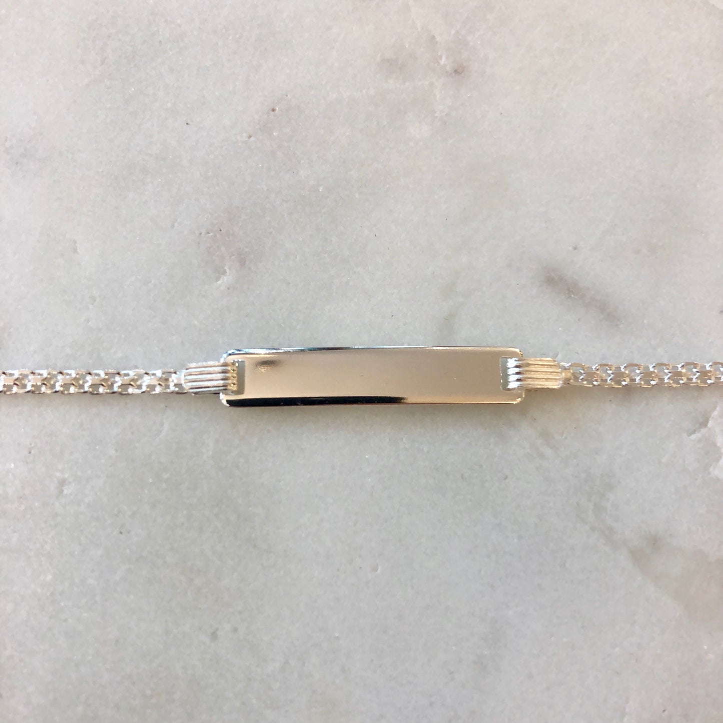 Silver Identity Bracelet 14-16cm - John Ross Jewellers