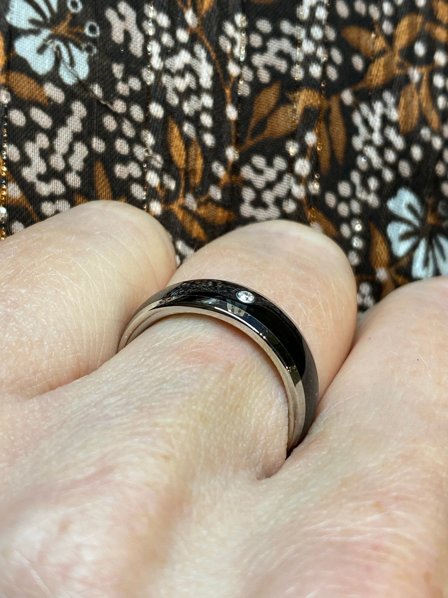 Steel Ceramic Emotion Band - John Ross Jewellers