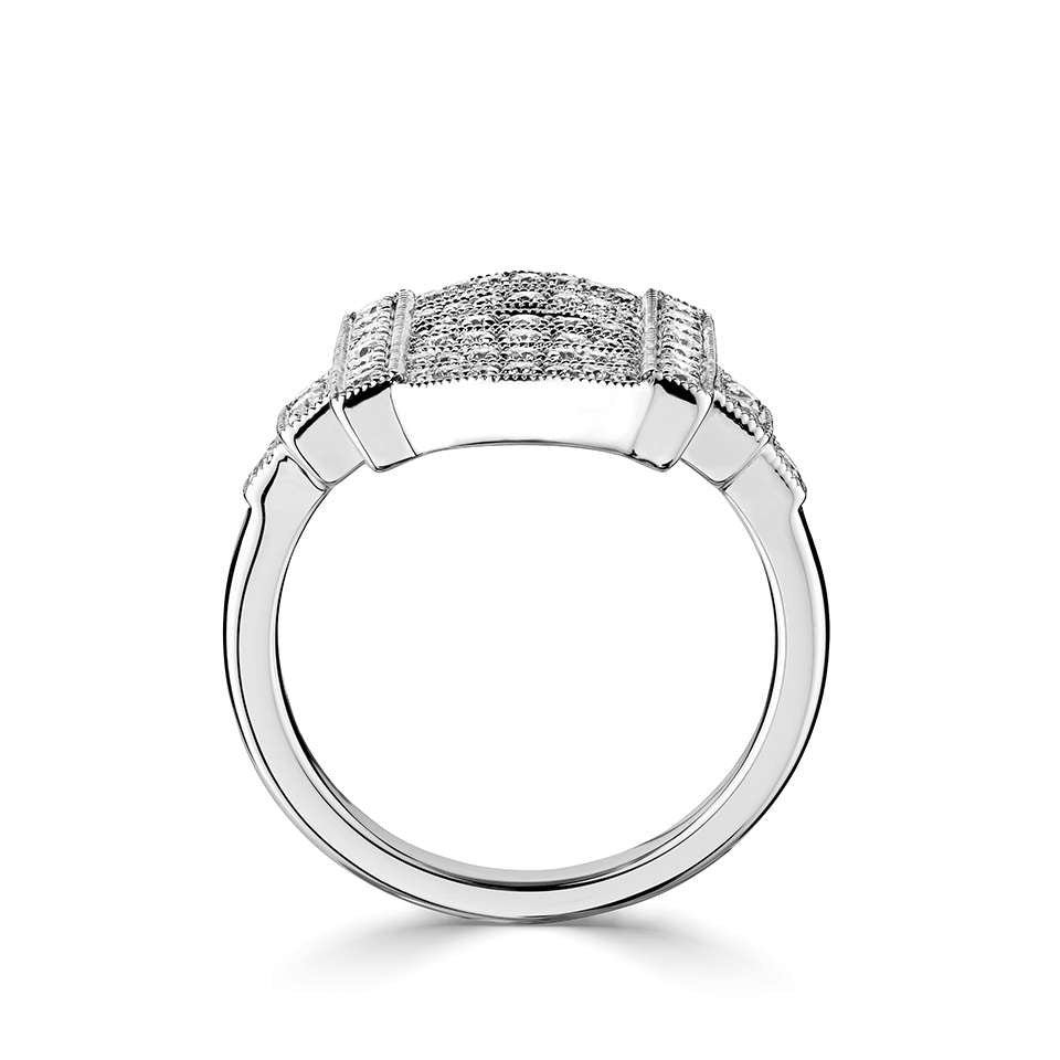 Platinum 0.55ct Diamond Ring - John Ross Jewellers