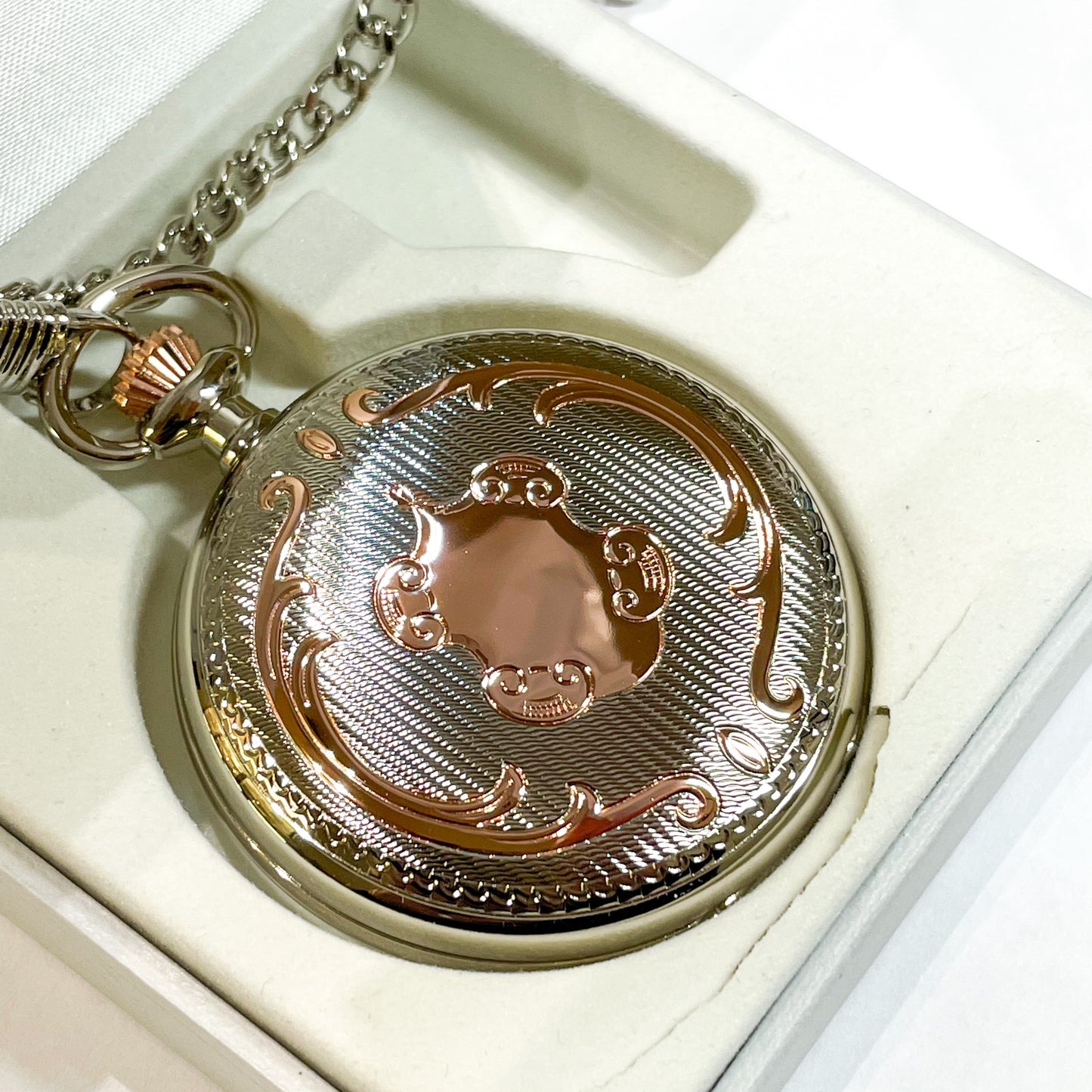 Dalton Rose & Silver Pocket Watch - John Ross Jewellers