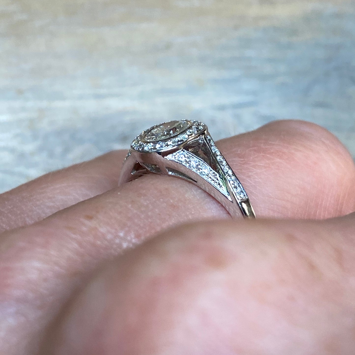 Platinum Alison Engagement Ring - John Ross Jewellers